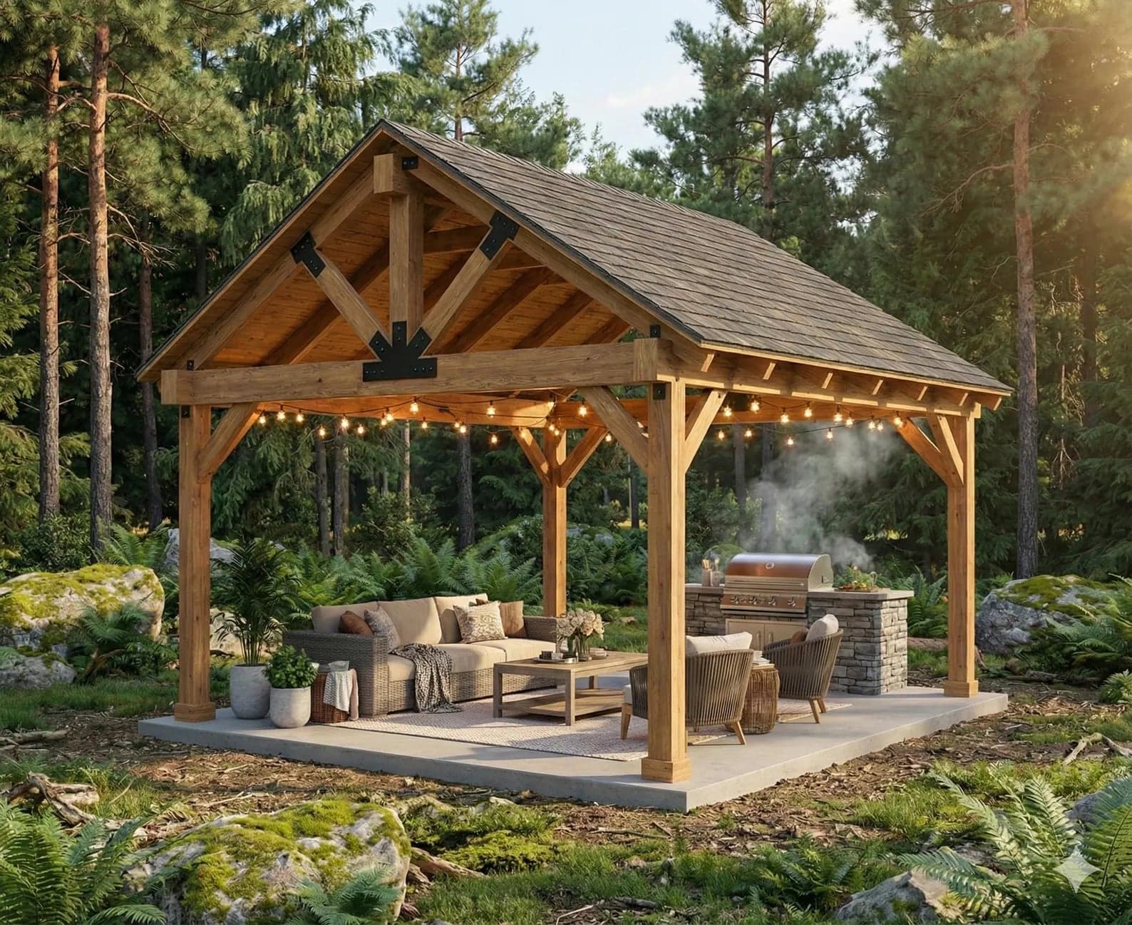 Pergola do zahrady